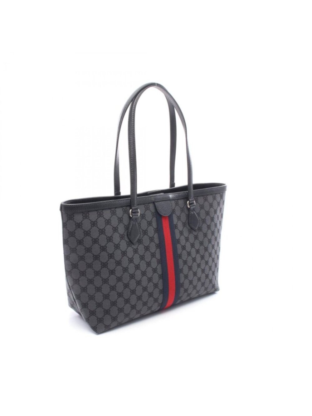 Gucci Tote The Hacker Project Black Canvas Leather - Picture 2 of 6